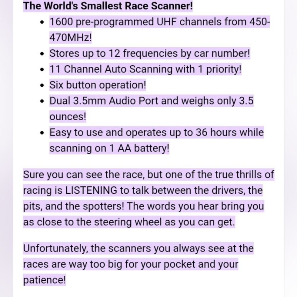 Raceciever Truscan Race Scanner - image 6